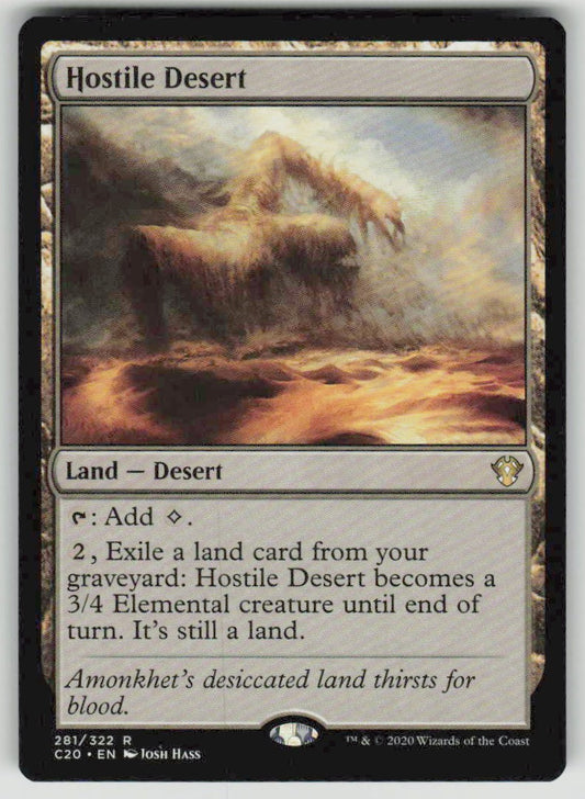 2020 Commander 2020 281 Hostile Desert