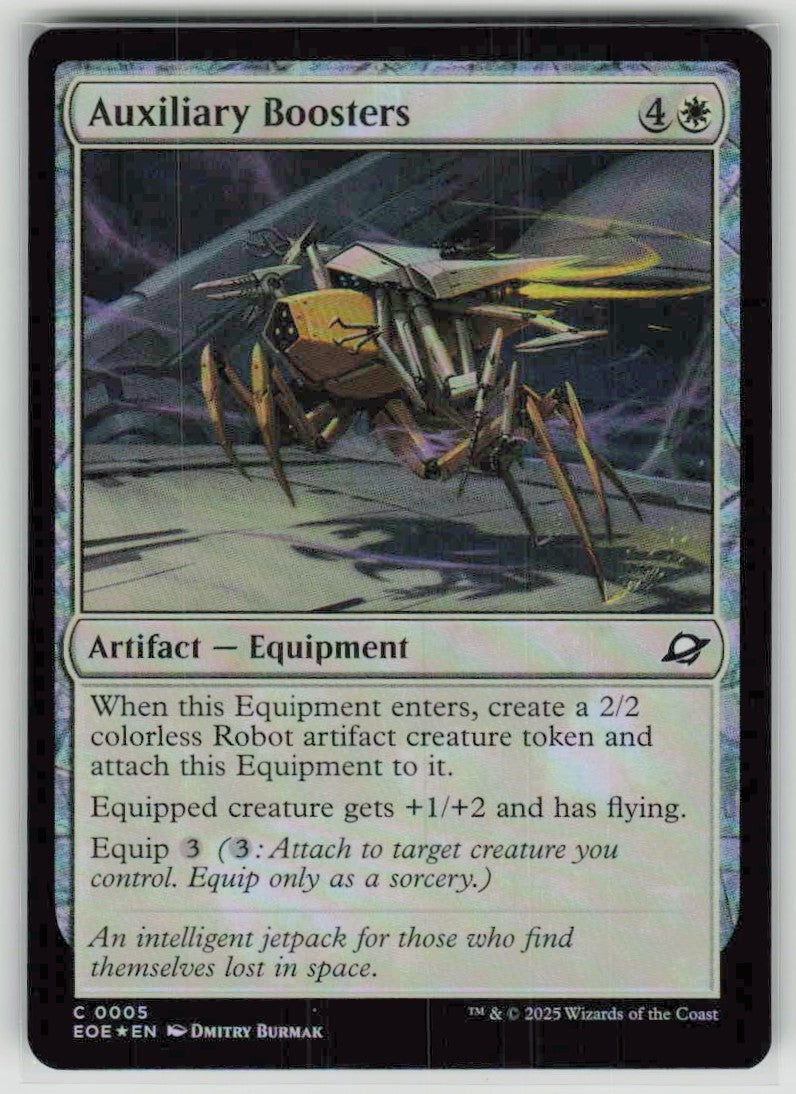 2025 Edge of Eternities 5 Auxiliary Boosters