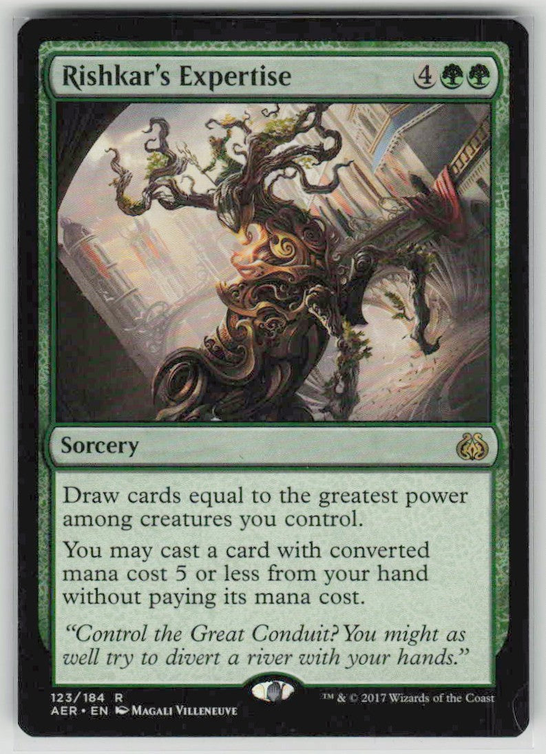 2017 Aether Revolt 123 Rishkar's Expertise