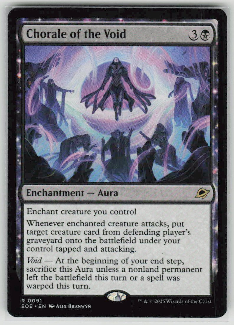 2025 Edge of Eternities 91 Chorale of the Void