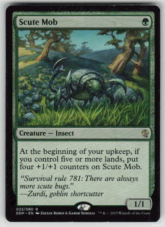 2015 Duel Decks: Zendikar vs. Eldrazi 22 Scute Mob