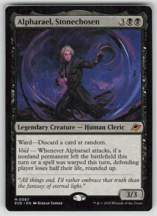 2025 Edge of Eternities 87 Alpharael, Stonechosen