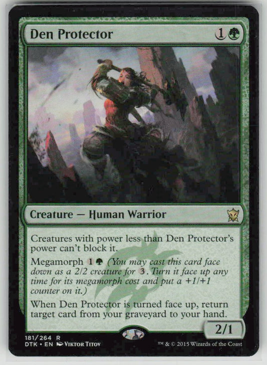 2015 Dragons of Tarkir 181 Den Protector