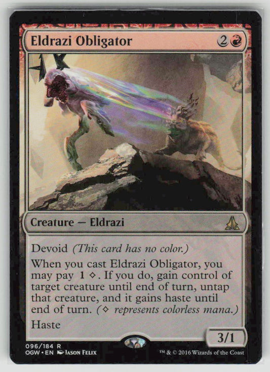 2016 Oath of the Gatewatch 96 Eldrazi Obligator