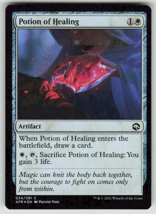 2021 Adventures in the Forgotten Realms 34 Potion of Healing