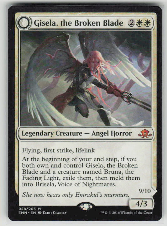 2016 Eldritch Moon 28 Gisela, the Broken Blade