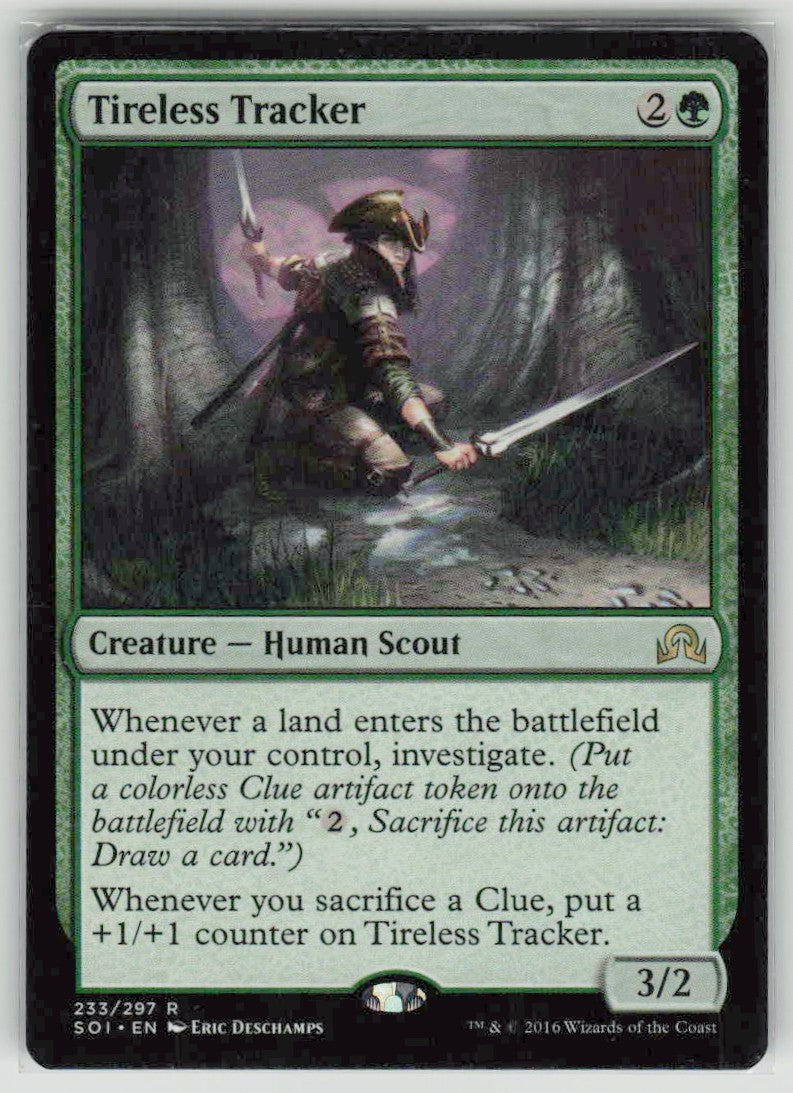 2016 Shadows over Innistrad 233 Tireless Tracker