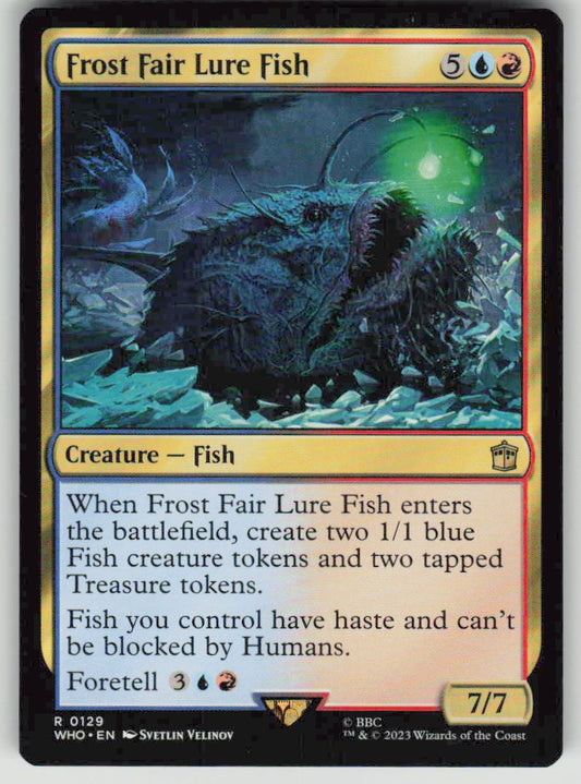 2023 Doctor Who 129 Frost Fair Lure Fish