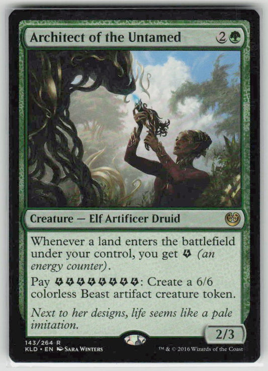 2016 Kaladesh 143 Architect of the Untamed