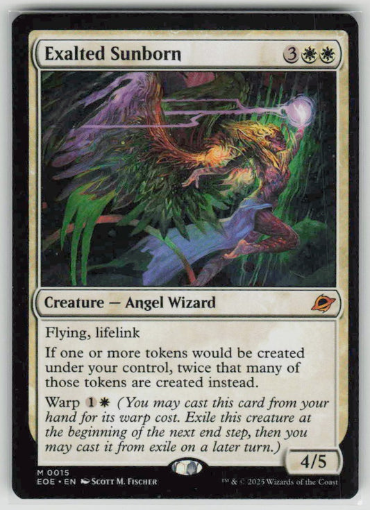 2025 Edge of Eternities 15 Exalted Sunborn