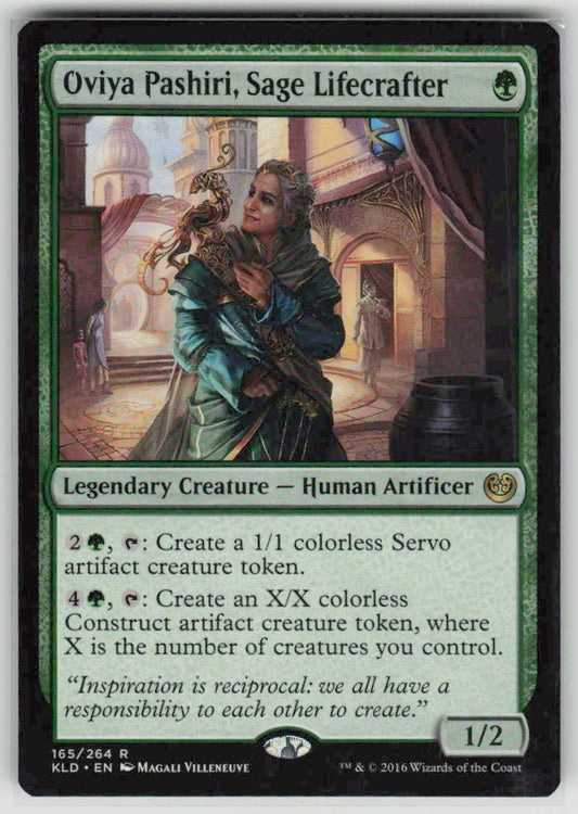 2016 Kaladesh 165 Oviya Pashiri, Sage Lifecrafter