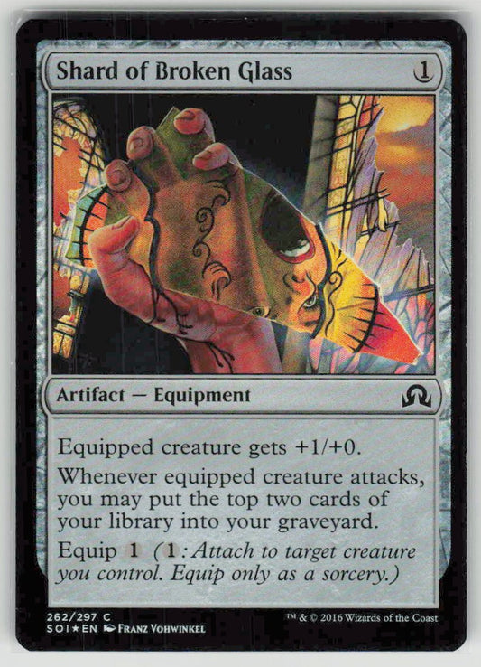 2016 Shadows over Innistrad 262 Shard of Broken Glass
