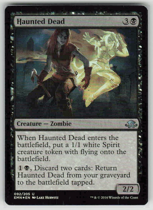 2016 Eldritch Moon 92 Haunted Dead