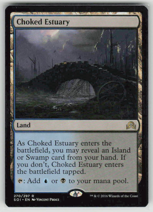 2016 Shadows over Innistrad 270 Choked Estuary
