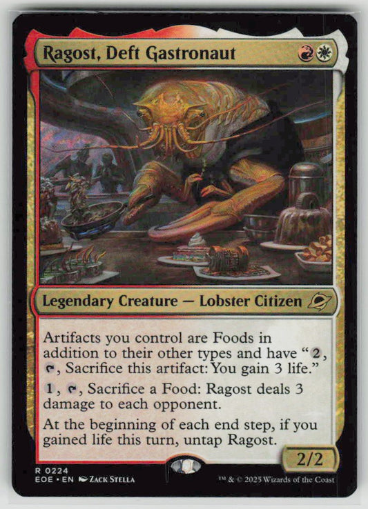 2025 Edge of Eternities 224 Ragost, Deft Gastronaut