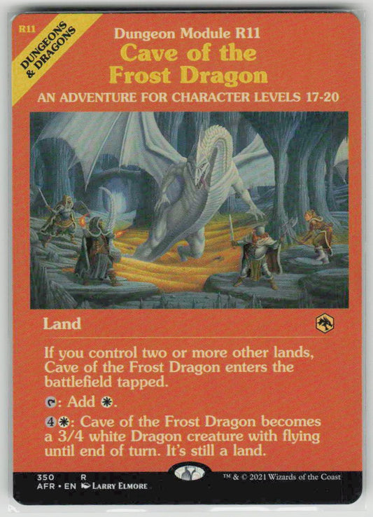 2021 Adventures in the Forgotten Realms 350 Cave of the Frost Dragon