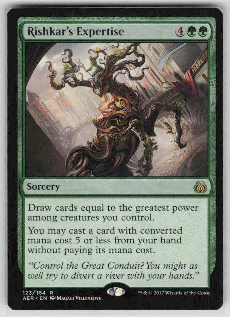 2017 Aether Revolt 123 Rishkar's Expertise