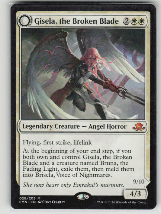 2016 Eldritch Moon 28 Gisela, the Broken Blade