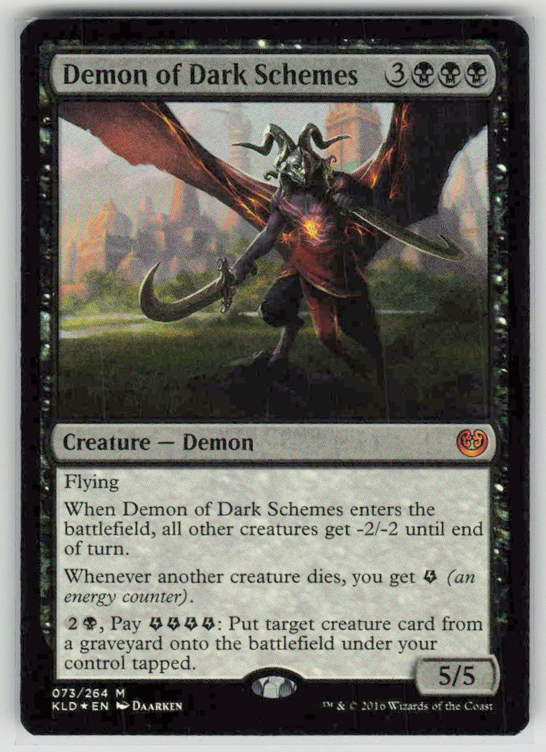 2020 Kaladesh 73 Demon of Dark Schemes