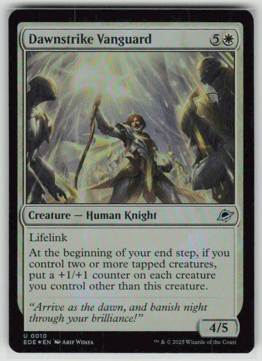 2025 Edge of Eternities 10 Dawnstrike Vanguard