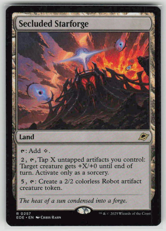 2025 Edge of Eternities 257 Secluded Starforge