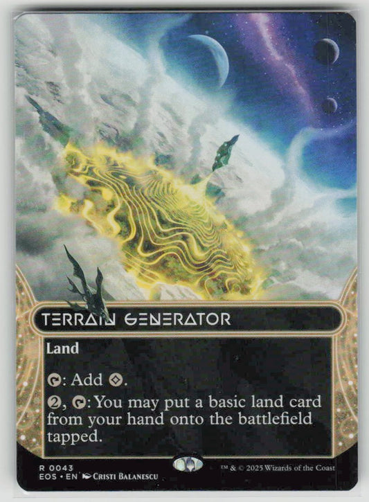 2025 Edge of Eternities: Stellar Sights 43 Terrain Generator