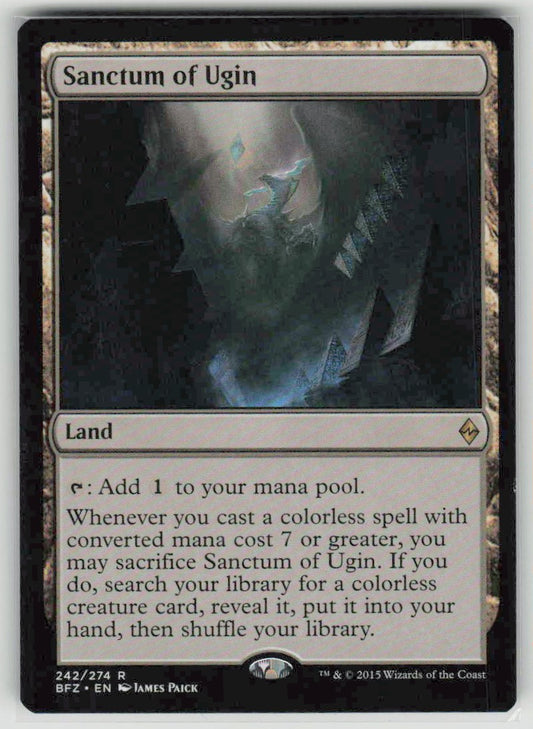 2015 Battle for Zendikar 242 Sanctum of Ugin