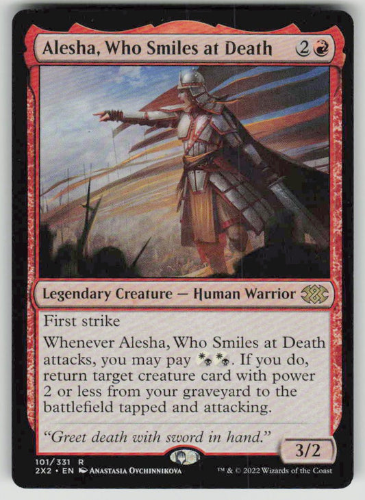 2022 Double Masters 2022 101 Alesha, Who Smiles at Death