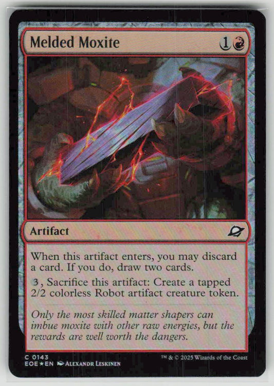2025 Edge of Eternities 143 Melded Moxite