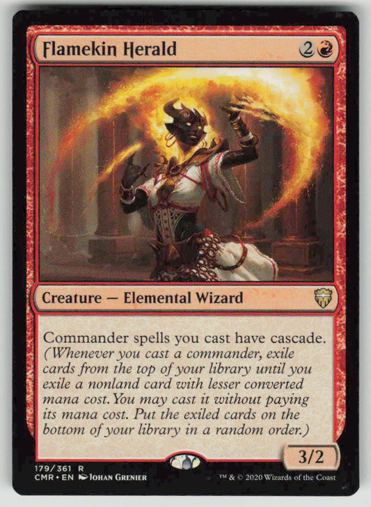 2020 Commander Legends 179 Flamekin Herald
