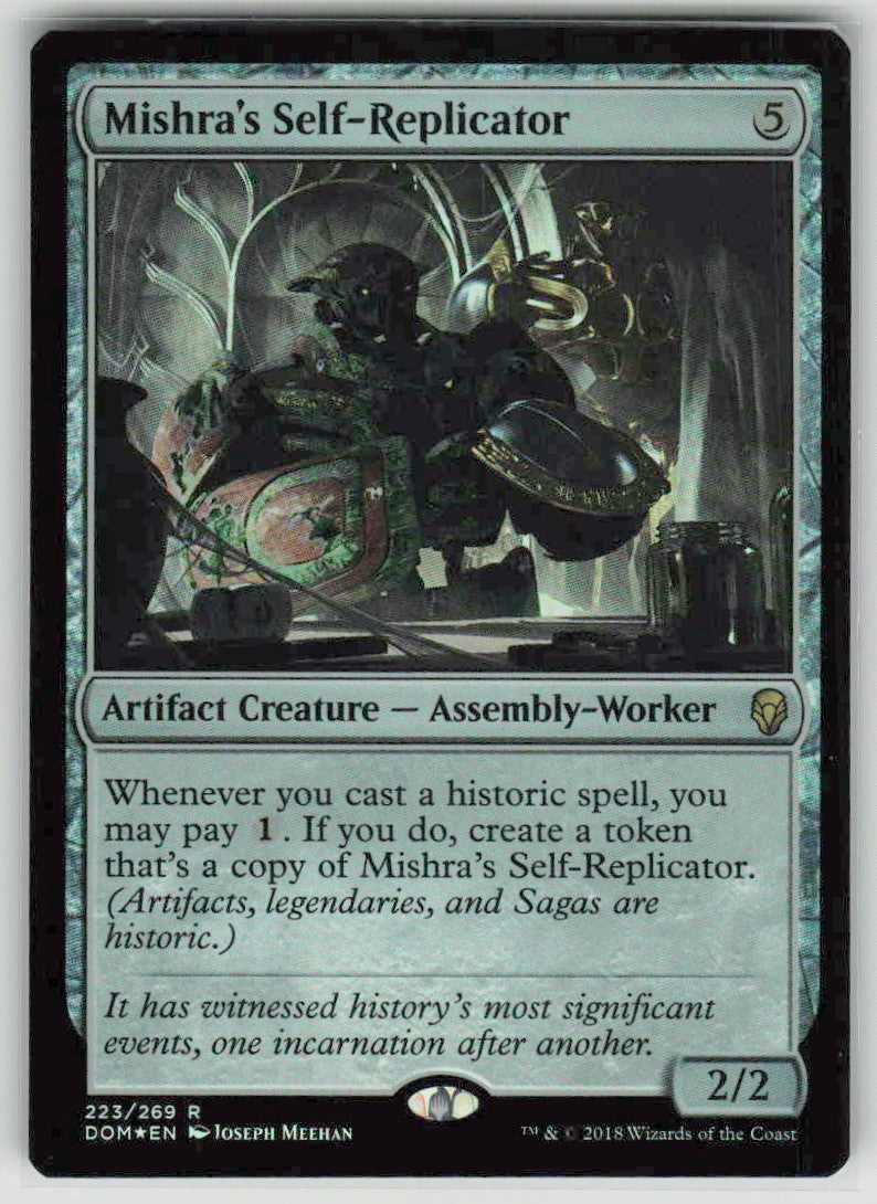 2018 Dominaria 223 Mishra's Self-Replicator