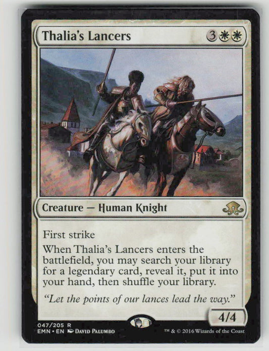 2016 Eldritch Moon 47 Thalia's Lancers