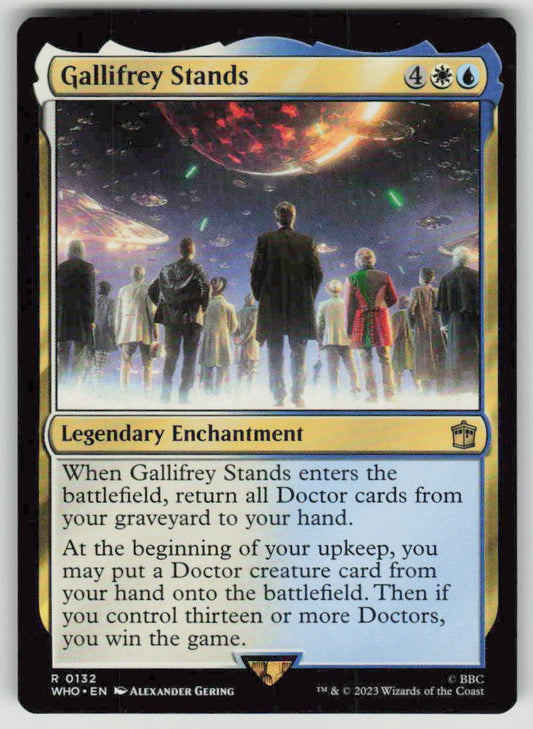 2023 Doctor Who 132 Gallifrey Stands