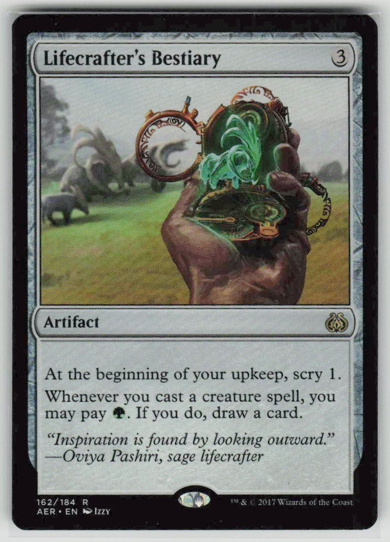 2017 Aether Revolt 162 Lifecrafter's Bestiary