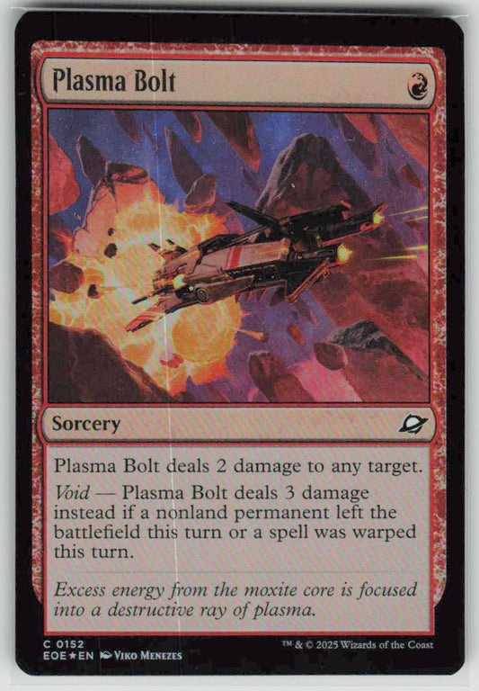 2025 Edge of Eternities 152 Plasma Bolt