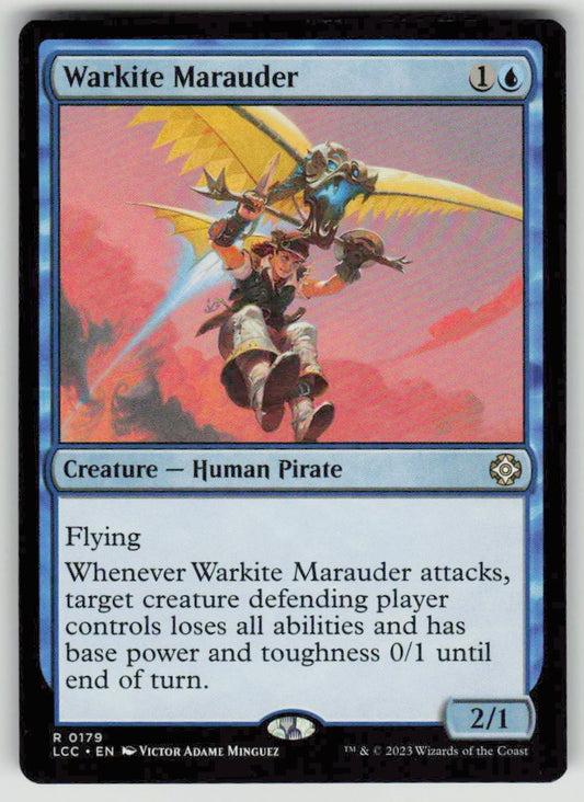 2023 The Lost Caverns of Ixalan Commander 179 Warkite Marauder