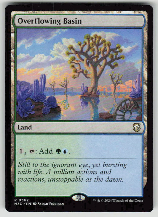 2024 Modern Horizons 3 Commander 362 Overflowing Basin