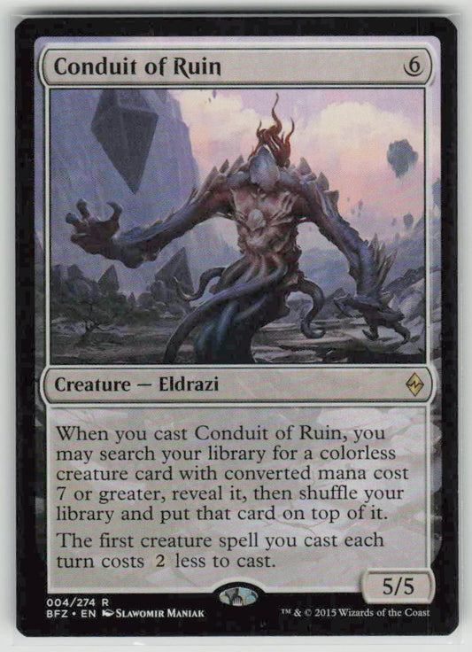 2015 Battle for Zendikar 4 Conduit of Ruin