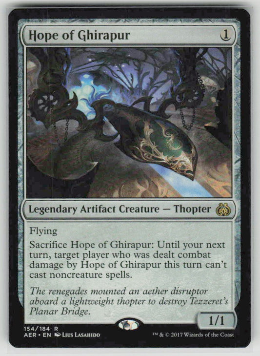 2017 Aether Revolt 154 Hope of Ghirapur