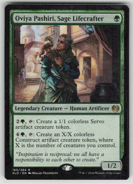 2016 Kaladesh 165 Oviya Pashiri, Sage Lifecrafter