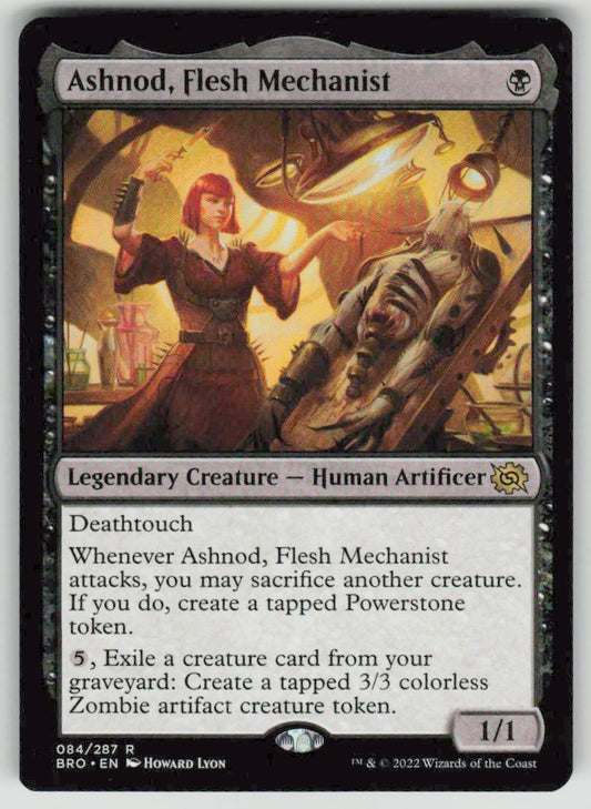 2022 The Brothers' War 84 Ashnod, Flesh Mechanist