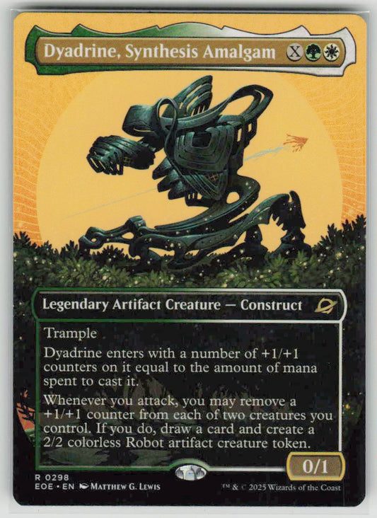 2025 Edge of Eternities 298 Dyadrine, Synthesis Amalgam