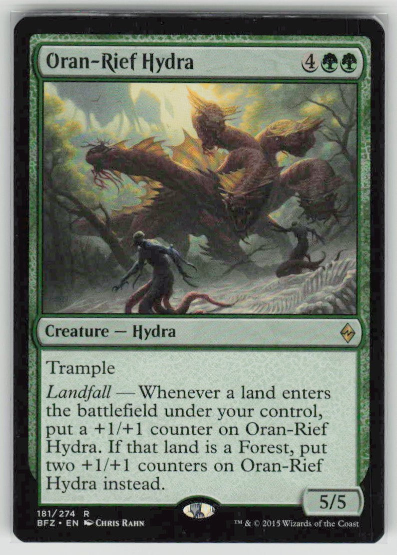2015 Battle for Zendikar 181 Oran-Rief Hydra