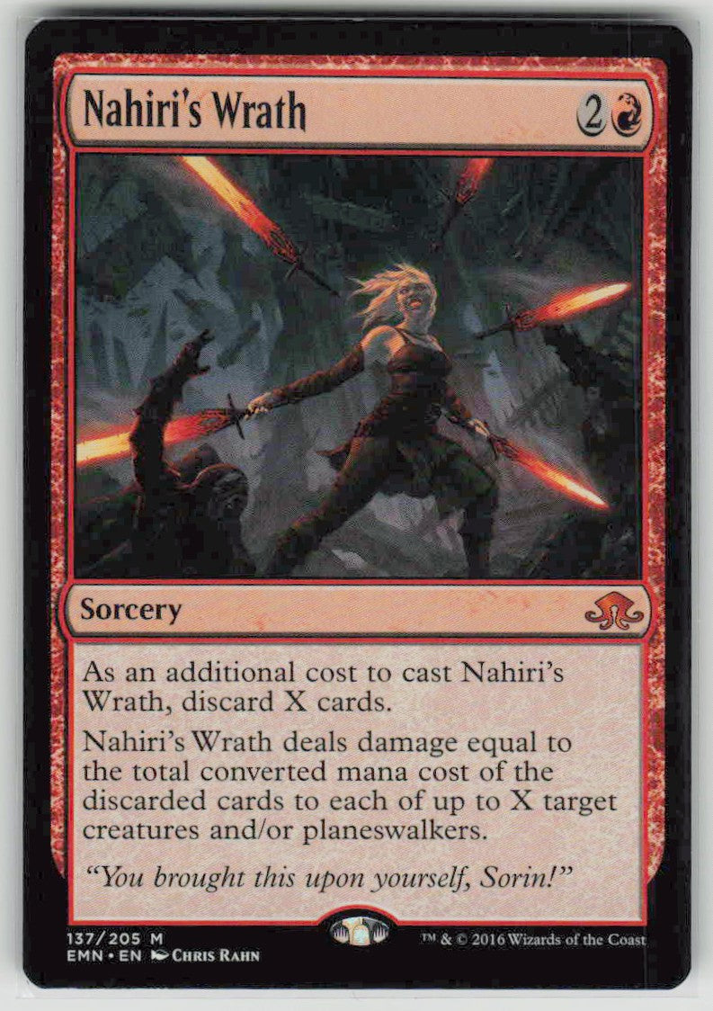 2016 Eldritch Moon 137 Nahiri's Wrath