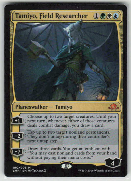2016 Eldritch Moon 190 Tamiyo, Field Researcher