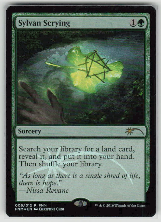 2016 Friday Night Magic 2016 6 Sylvan Scrying