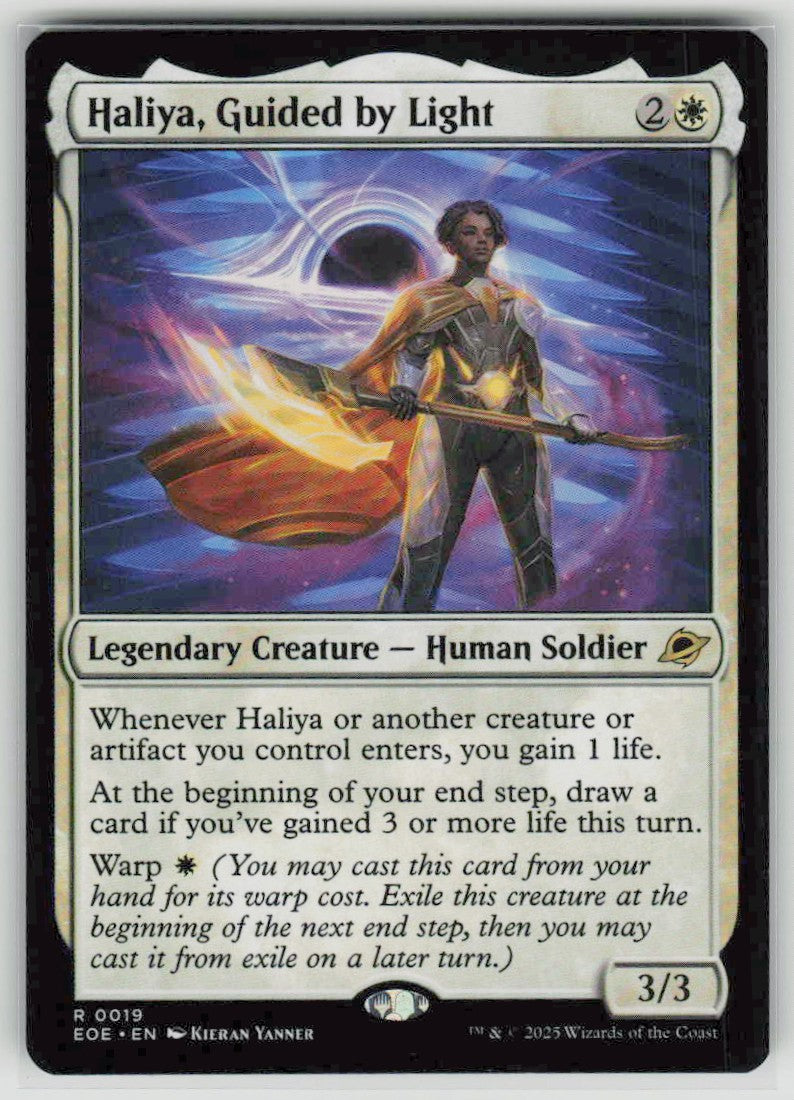 2025 Edge of Eternities 19 Haliya, Guided by Light