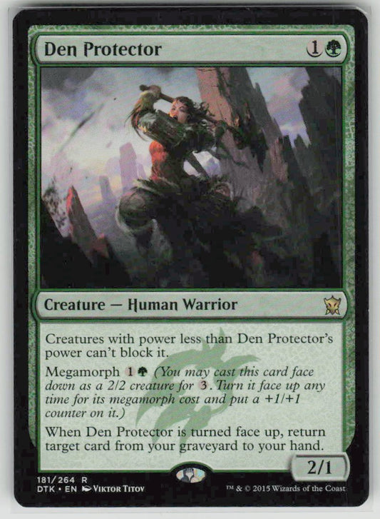 2015 Dragons of Tarkir 181 Den Protector