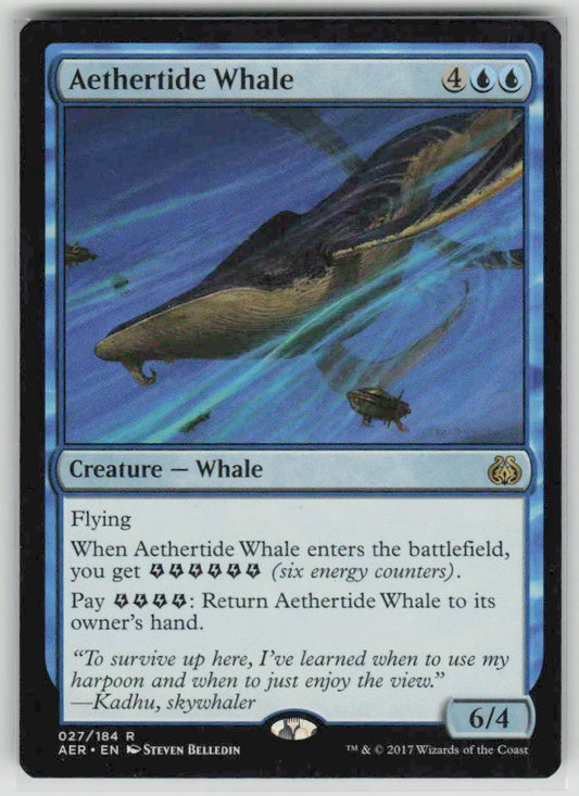2017 Aether Revolt 27 Aethertide Whale