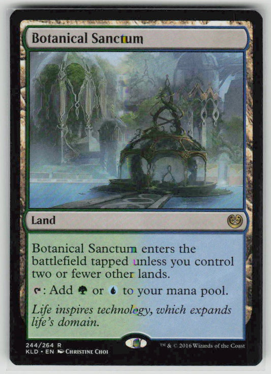 2016 Kaladesh 244 Botanical Sanctum